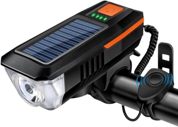 Multi-Functional Solar-Powered and USB Rechargeable Battery