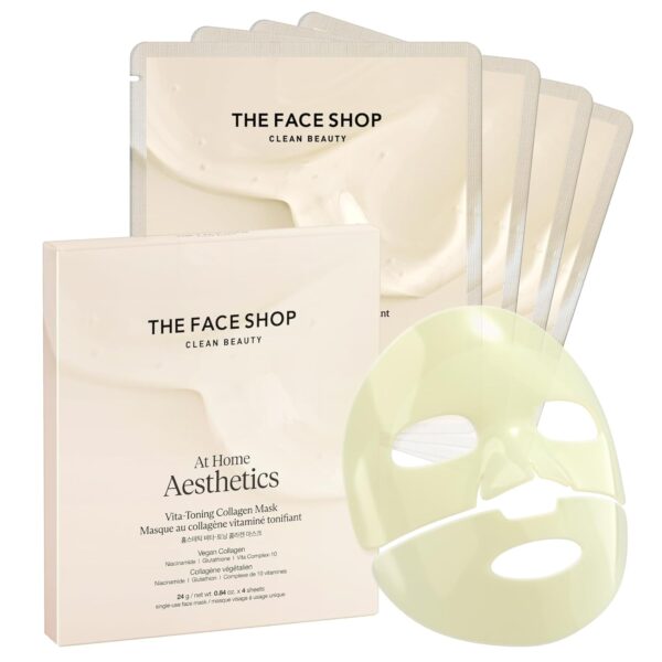THE FACE SHOP Vita-Toning Vegan Collagen Face Mask