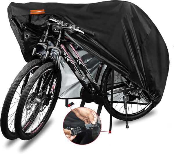 Indeed BUY Bike Cover for 1, 2 or 3 Bikes Waterproof Bicycle Cover Outdoor