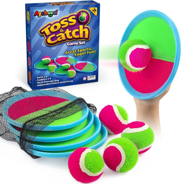 Ayeboovi Toss and Catch Ball Game Outdoor Toys